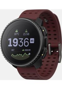 SUUNTO - Zegarek sportowy Suunto Vertical Bordowy (SS050865000). Kolor: czerwony. Styl: sportowy