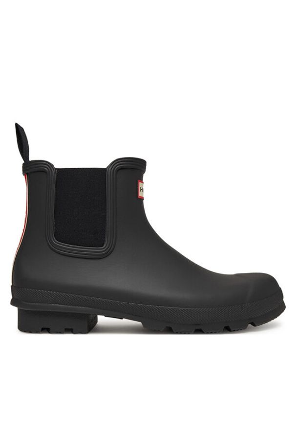 Hunter Kalosze Play Clog MFF9052RMA Czarny. Kolor: czarny. Materiał: syntetyk