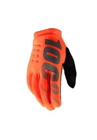 Rękawice 100% brisker. Kolor: wielokolorowy, czarny, pomarańczowy. Sport: kolarstwo