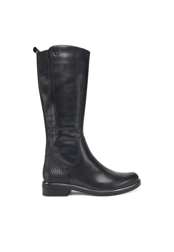 Oficerki Caprice. Kolor: czarny