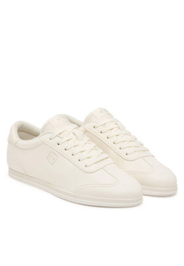Armani Exchange Sneakersy XW001668 AF17628 U0011 Biały. Kolor: biały. Materiał: skóra
