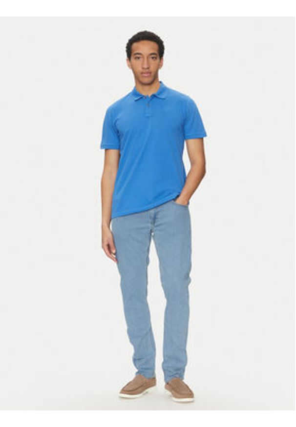 Blend Jeansy 20717854 Niebieski Straight Fit. Kolor: niebieski