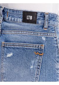 LTB Szorty jeansowe Jadey 61050 15323 Niebieski Regular Fit. Kolor: niebieski. Materiał: bawełna, jeans