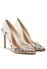 Aldo Szpilki Lala 13772782 Biały. Kolor: biały. Materiał: skóra. Obcas: na szpilce