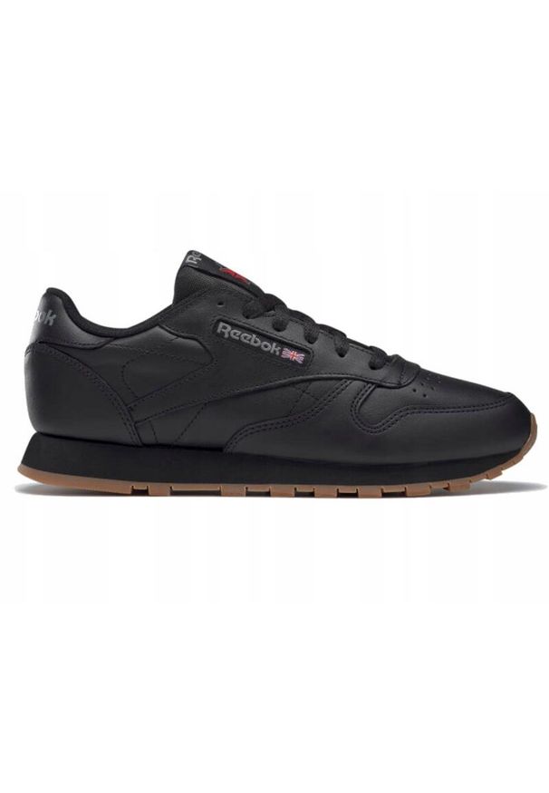 Reebok - Buty na co dzień damskie REEBOK CLASSIC LEATHER skóra. Okazja: na co dzień. Kolor: czarny. Materiał: skóra. Model: Reebok Classic