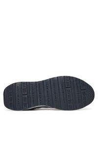 TOMMY HILFIGER - Tommy Hilfiger Sneakersy Retro Runner Seasonal FM0FM05425 Granatowy. Kolor: niebieski. Materiał: skóra