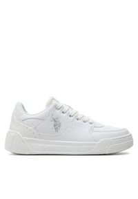 U.S. Polo Assn. Sneakersy Nole003 NOLE003/4YN1 Biały. Kolor: biały. Materiał: skóra