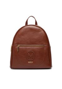 MEXX Plecak CEO-MEXX-L-015-10 Brązowy jasny. Kolor: brązowy. Materiał: skóra #4