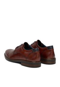 Rieker Półbuty 17627-25 Brązowy. Kolor: brązowy. Materiał: skóra #7