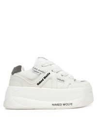 Sneakersy Naked Wolfe. Kolor: biały
