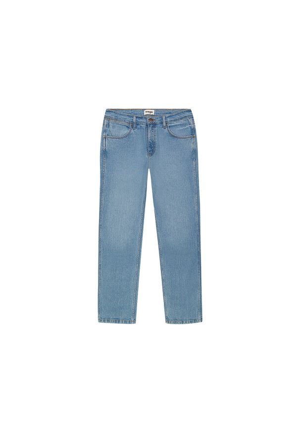 Wrangler - WRANGELR GREENSBORO MĘSKIE SPODNIE JEANSOWE JEANSY DŻINSY HERO 112350650 W15Q016838