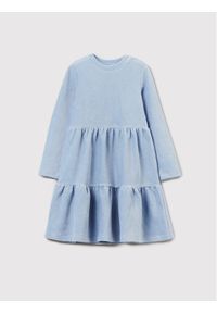 Sukienka codzienna OVS. Okazja: na co dzień. Kolor: niebieski. Typ sukienki: proste. Styl: casual #1