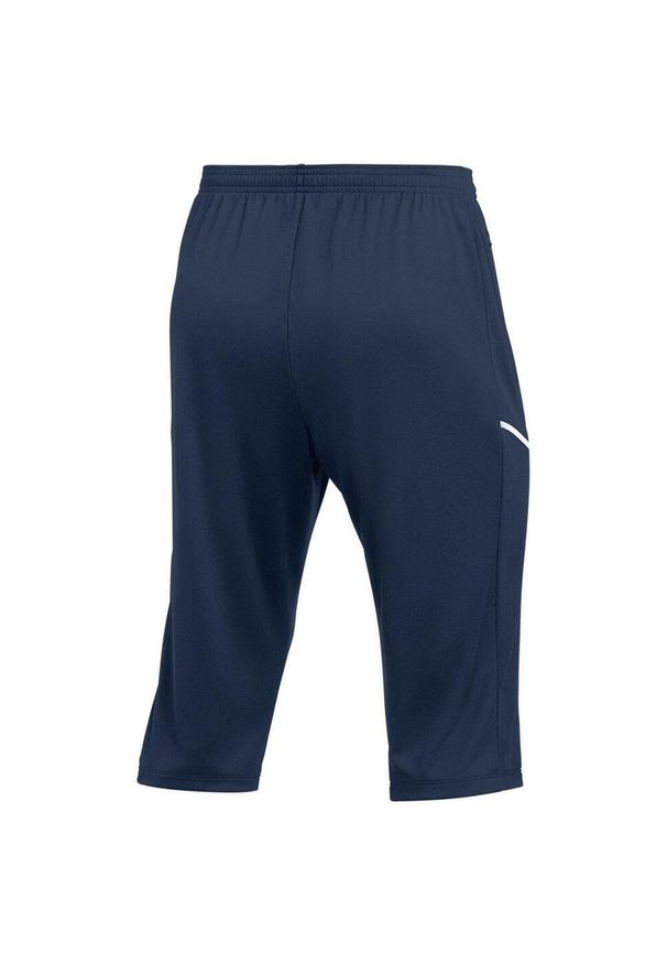 Nike - Męskie Spodenki 3/4 Z Dzianiny DriFIT Academy. Kolor: niebieski. Materiał: dzianina