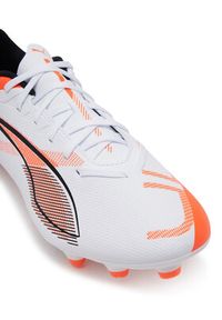 Puma Buty do piłki nożnej Ultra 5 Play Fg/Ag 108169 01 Biały. Kolor: biały. Materiał: skóra #5