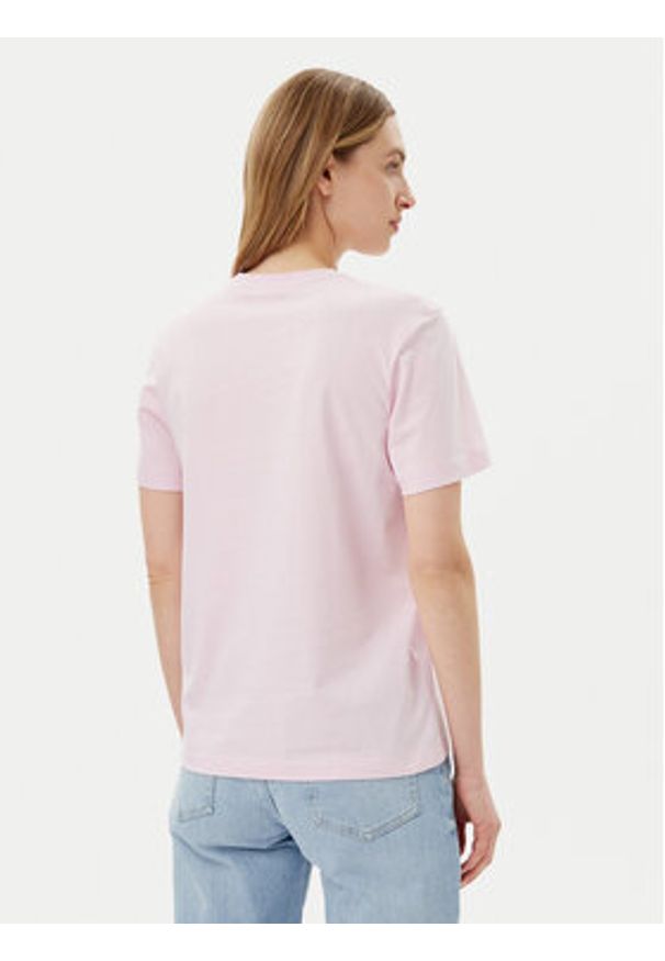 JOOP! Jeans T-Shirt Toldi 30046273 Różowy Regular Fit. Kolor: różowy. Materiał: bawełna