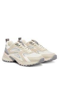 Calvin Klein Sneakersy Hike Run Ckstripe Ripst HW0HW03019 Beżowy. Kolor: beżowy. Materiał: materiał. Sport: bieganie #4