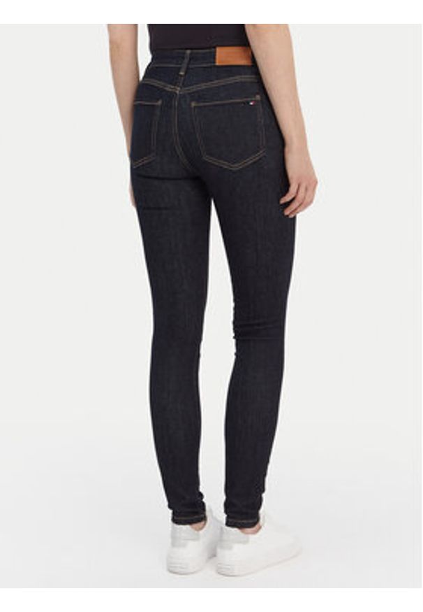 TOMMY HILFIGER - Tommy Hilfiger Jeansy Como WW0WW42487 Granatowy Skinny Fit. Kolor: niebieski