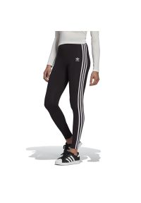 Adidas - adidas Adicolor Classics 3-Stripes Tights > GN4504. Materiał: bawełna, elastan, materiał. Wzór: aplikacja #1