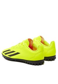 Adidas - adidas Buty X Crazyfast Club Turf IF0707 Żółty. Kolor: żółty. Materiał: skóra #5