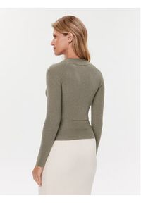 Guess Sweter W3BR41 Z3940 Brązowy Slim Fit. Kolor: brązowy. Materiał: syntetyk #2