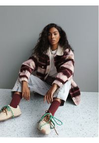 Roxy Kurtka przejściowa Passage Of Time ERJJK03670 Bordowy Relaxed Fit. Kolor: czerwony. Materiał: syntetyk #3