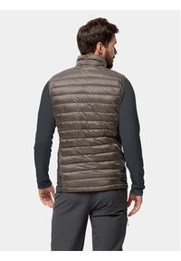 Jack Wolfskin Kamizelka Routeburn Pro Ins Vest 1206872 Brązowy Slim Fit. Kolor: brązowy. Materiał: syntetyk #2