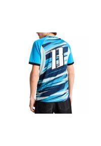 Puma - Maillot Faster OM 2024/25. Kolor: niebieski, czarny, wielokolorowy. Sport: piłka nożna