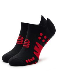 Compressport Skarpety stopki unisex XU00045B Czarny. Kolor: czarny. Materiał: bawełna #1