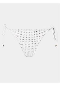 Guess Dół od bikini E4GO06 KC5Z0 Biały. Kolor: biały. Materiał: syntetyk #5