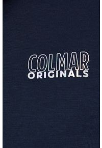 Colmar bluza damska kolor granatowy z kapturem z nadrukiem. Okazja: na co dzień. Typ kołnierza: kaptur. Kolor: niebieski. Wzór: nadruk. Styl: casual #5