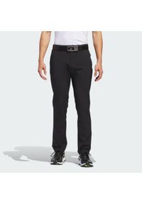 Adidas - Spodnie Ultimate365 Tapered Golf. Kolor: czarny. Materiał: materiał. Sport: golf