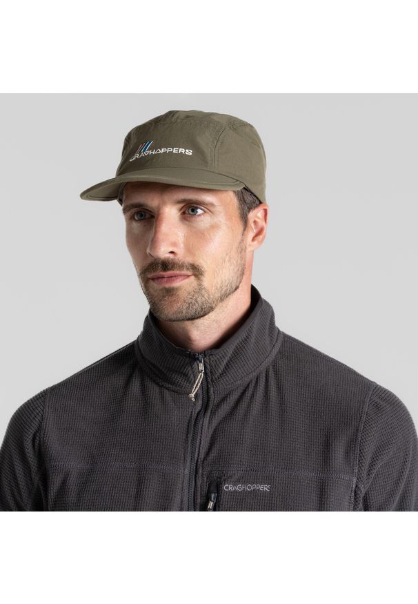 CRAGHOPPERS - Czapka z daszkiem Craghoppers NosiLife Multi Active Cap II. Kolor: zielony