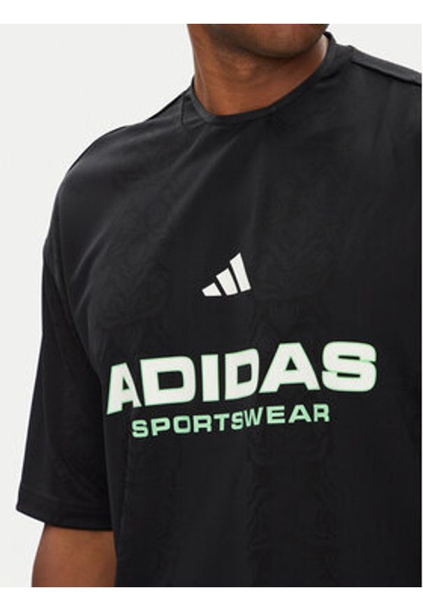 Adidas - adidas T-Shirt Common Goal JM1752 Czarny Loose Fit. Kolor: czarny. Materiał: syntetyk