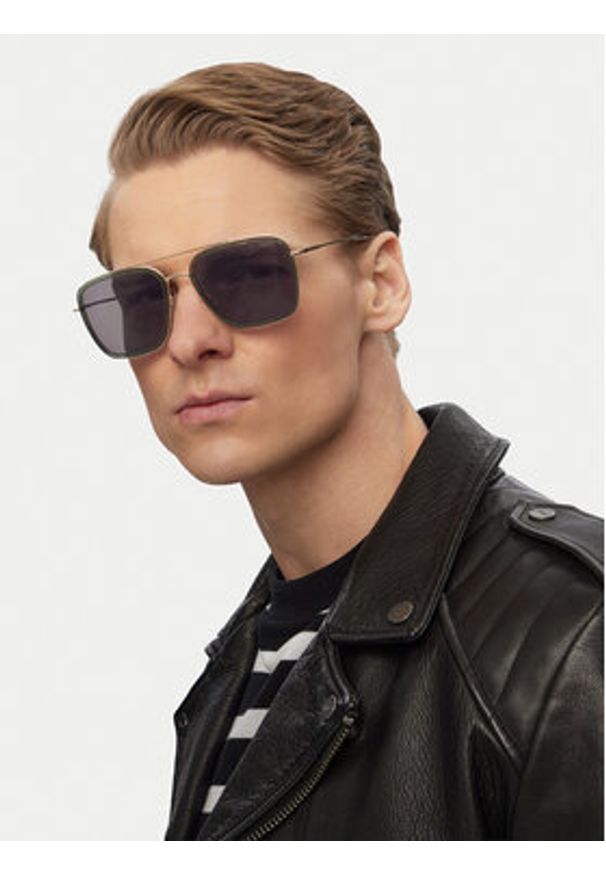 Hugo - HUGO Okulary przeciwsłoneczne 1404/G/S 208802 Złoty. Kolor: złoty