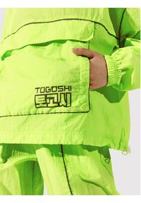 Togoshi Kurtka anorak TG22-KUD003 Zielony Oversize. Kolor: zielony. Materiał: syntetyk #2