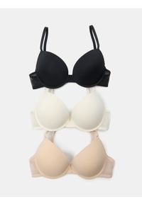 Sinsay - Biustonosz push-up 3 pack - wielobarwny. Rodzaj stanika: push-up #1