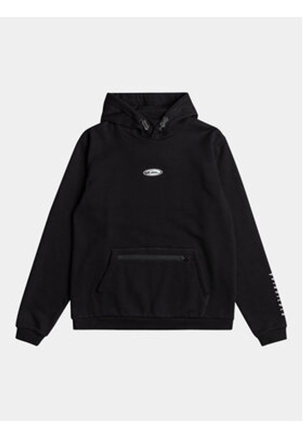 Quiksilver Bluza Big Logo Tech Otlr EQYFT04786 Czarny Regular Fit. Kolor: czarny. Materiał: bawełna