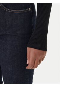 Lauren Ralph Lauren Golf L/s Turtle Neck 200643398011 Czarny Slim Fit. Typ kołnierza: golf. Kolor: czarny. Materiał: bawełna #5