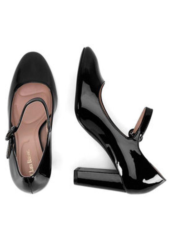 Clara Barson Czółenka LH24012-1 Czarny. Kolor: czarny. Materiał: syntetyk