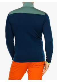 ORTOVOX - Bluza termiczna męska Ortovox Fleece Light Zip Neck. Kolor: niebieski. Sezon: zima. Sport: narciarstwo #2