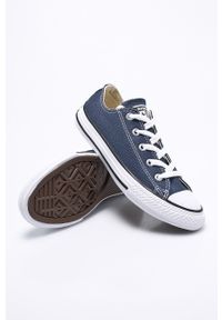 Converse - Tenisówki dziecięce. Nosek buta: okrągły. Zapięcie: sznurówki. Kolor: niebieski. Materiał: syntetyk, materiał, guma. Szerokość cholewki: normalna. Wzór: gładki #3