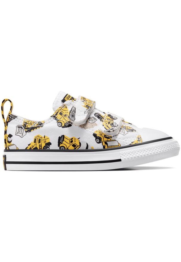 Adidasy Converse Chuck Taylor As 2v, Dzieci. Okazja: na co dzień. Kolor: żółty. Materiał: materiał