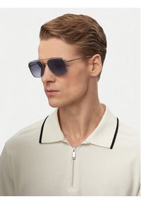 Hugo - HUGO Okulary przeciwsłoneczne 1404/G/S 208802 Srebrny. Kolor: srebrny #2