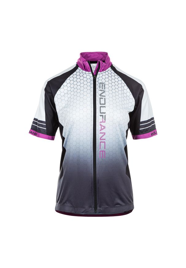 ENDURANCE - Koszulka rowerowa damska Endurance Vera S/S. Kolor: fioletowy, biały, wielokolorowy