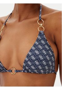 Guess Góra od bikini E5GJ36 KCRL2 Niebieski. Kolor: niebieski. Materiał: syntetyk