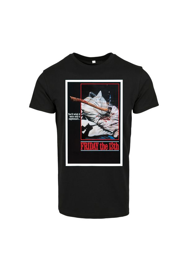 Koszulka Urban Classics Friday 13th Poster. Kolor: czarny