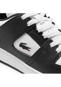 Lacoste Sneakersy Court Cage 746SMA0091 Czarny. Kolor: czarny. Materiał: skóra #6