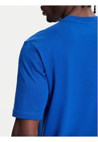 Adidas - adidas T-Shirt Essentials Small Logo JF1094 Niebieski Regular Fit. Kolor: niebieski. Materiał: bawełna #2