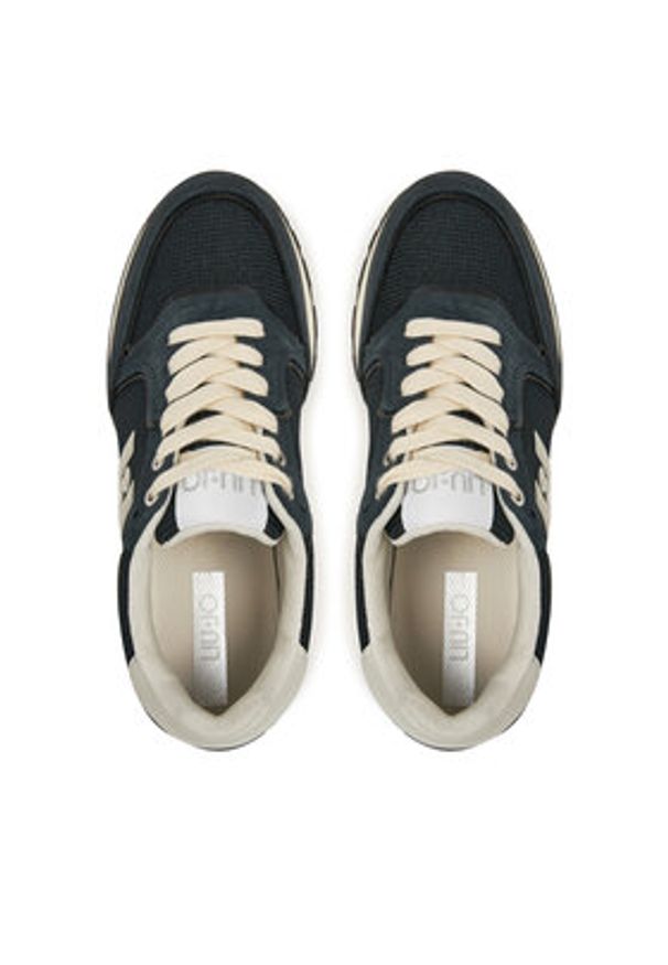 Liu Jo Sneakersy Amazing 25 BA5049 PX624 Czarny. Kolor: czarny. Materiał: materiał