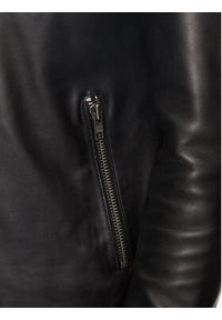 Serge Pariente Kurtka skórzana Justice Czarny Regular Fit. Kolor: czarny. Materiał: skóra #4